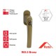 Roto Rotoline Kilitli Pencere Kolu F4 Bronz Roto Rotoline Kilitli Pencere Kolu F4 Bronz