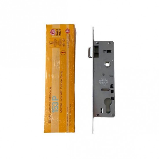 Kale PVC Doğrama için Yale Kapı Kilidi - Krom - Barelsiz ( 20 mm )